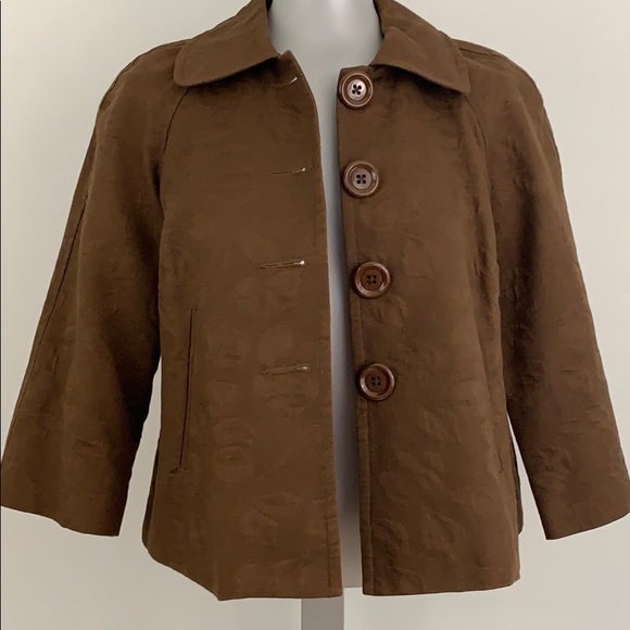 Button Cape-Style Jacket - Picture 6 of 6